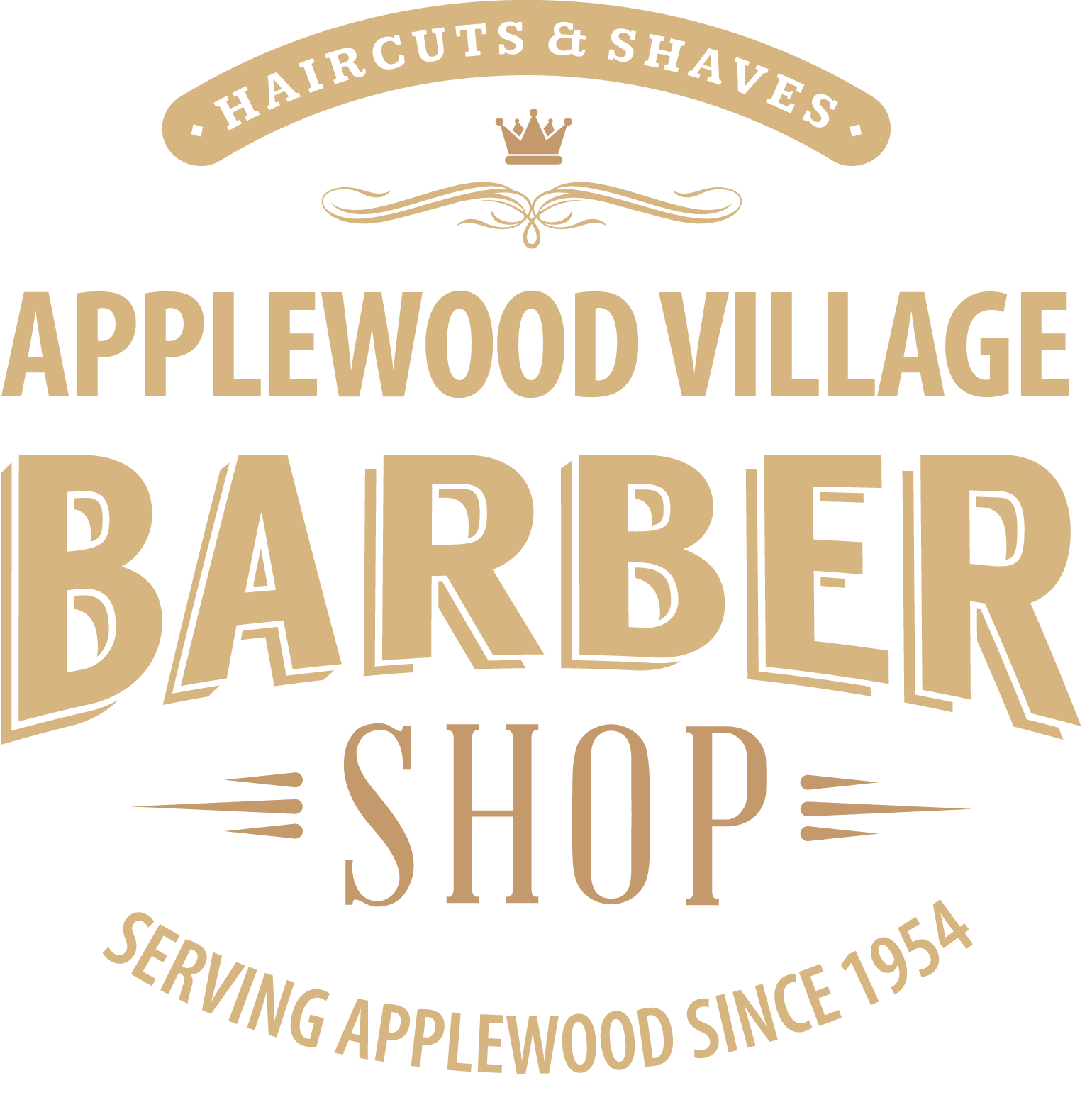 Applewood Village Barbershop logo